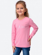 Джемпер - SS6076 БГ Cвитшот для девочки (розовый)