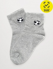 Носки - CLE Носки дет.В1012 (меланж серый) Носки - CLE Носки дет.В1012 (меланж серый)