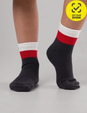 Носки - CLE Носки дет.В1013 (т.серый) Носки - CLE Носки дет.В1013 (т.серый)