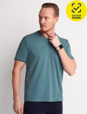 Футболка - CLE Футболка муж. 562012/04гг_п (т.зелёный) Футболка - CLE Футболка муж. 562012/04гг_п (т.зелёный)