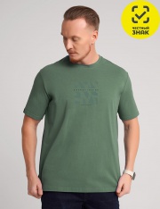 Футболка - CLE Футболка муж. 561982/03г_п (т.зелёный) Футболка - CLE Футболка муж. 561982/03г_п (т.зелёный)