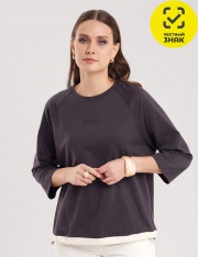 Джемпер - CLE Джемпер жен. 267089/195ли_п (т.серый) Джемпер - CLE Джемпер жен. 267089/195ли_п (т.серый)