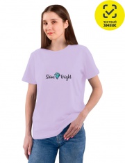 Футболка - ТП 032Н1 Футболка женская (лаванда, бриллиант) Футболка - ТП 032Н1 Футболка женская (лаванда, бриллиант)