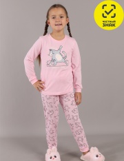 Пижама - CWKG 50221-27K Пижама для девочки (Розовый) Пижама - CWKG 50221-27K Пижама для девочки (Розовый)