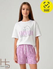 Пижама - 5019HW-21K Пижама для девочки (Экрю) Пижама - 5019HW-21K Пижама для девочки (Экрю)