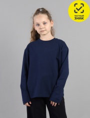 Джемпер - CWJG 64179-41K Джемпер для девочки (Т.синий) Джемпер - CWJG 64179-41K Джемпер для девочки (Т.синий)