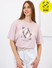 Футболка - ДЖЕМПЕР ЖЕН. 658758 (Бежевый) Футболка - ДЖЕМПЕР ЖЕН. 658758 (Бежевый)