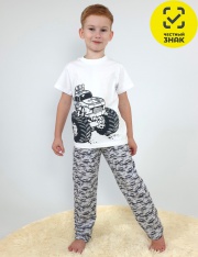Пижама - 8-71-7 Пижама для мальчика Пижама - 8-71-7 Пижама для мальчика
