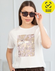 Футболка - ДЖЕМПЕР ЖЕН. 639004 (Экрю) Футболка - ДЖЕМПЕР ЖЕН. 639004 (Экрю)