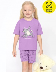 Пижама - CWKG 50220-45K Пижама для девочки (Сиреневый) Пижама - CWKG 50220-45K Пижама для девочки (Сиреневый)