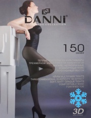 Колготки - Danni Velour 150 Колготки (черный) Колготки - Danni Velour 150 Колготки (черный)