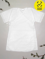 Крестильная рубашечка - 7030 Крестильная рубашка (белый) Крестильная рубашечка - 7030 Крестильная рубашка (белый)