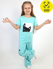 Пижама - 7-55-4 Пижама для девочки Пижама - 7-55-4 Пижама для девочки