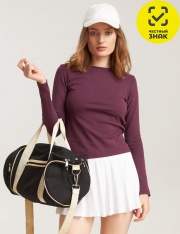 Джемпер - W48028K_1716 Лонгслив женский (Бордовый) Джемпер - W48028K_1716 Лонгслив женский (Бордовый)